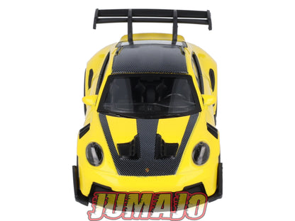 JC21 Voiture 1/43 JET-CAR NOREV : PORSCHE 911 GT3 RS Jaune