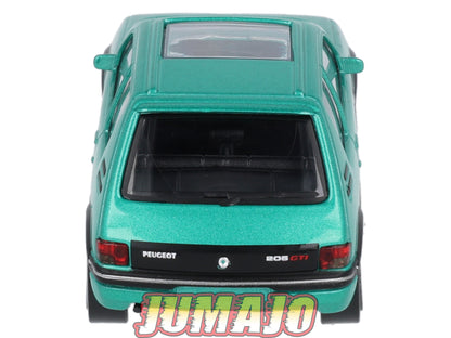 JC22 Voiture 1/43 JET-CAR NOREV : PEUGEOT 205 GTi Verte