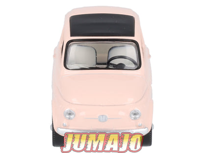 JC23 Voiture 1/43 JET-CAR NOREV : FIAT 500 rose