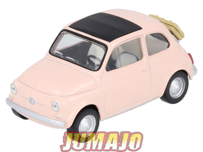 JC23 Voiture 1/43 JET-CAR NOREV : FIAT 500 rose