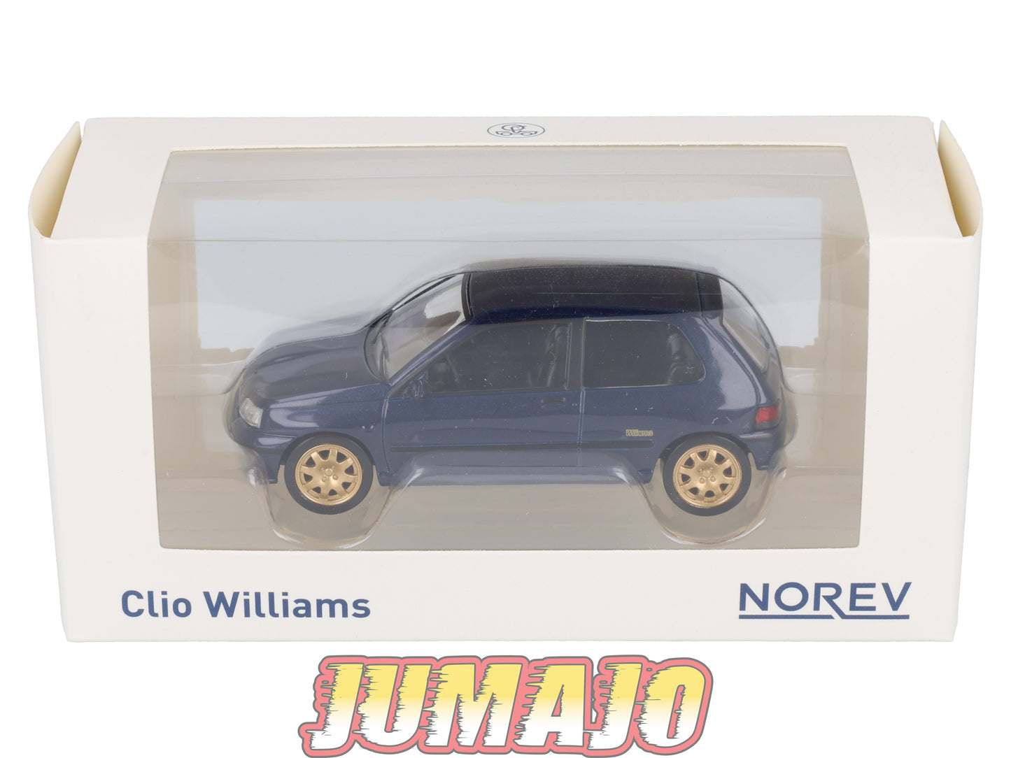 JC26 Voiture 1/43 JET-CAR NOREV : RENAULT Clio Williams Bleue