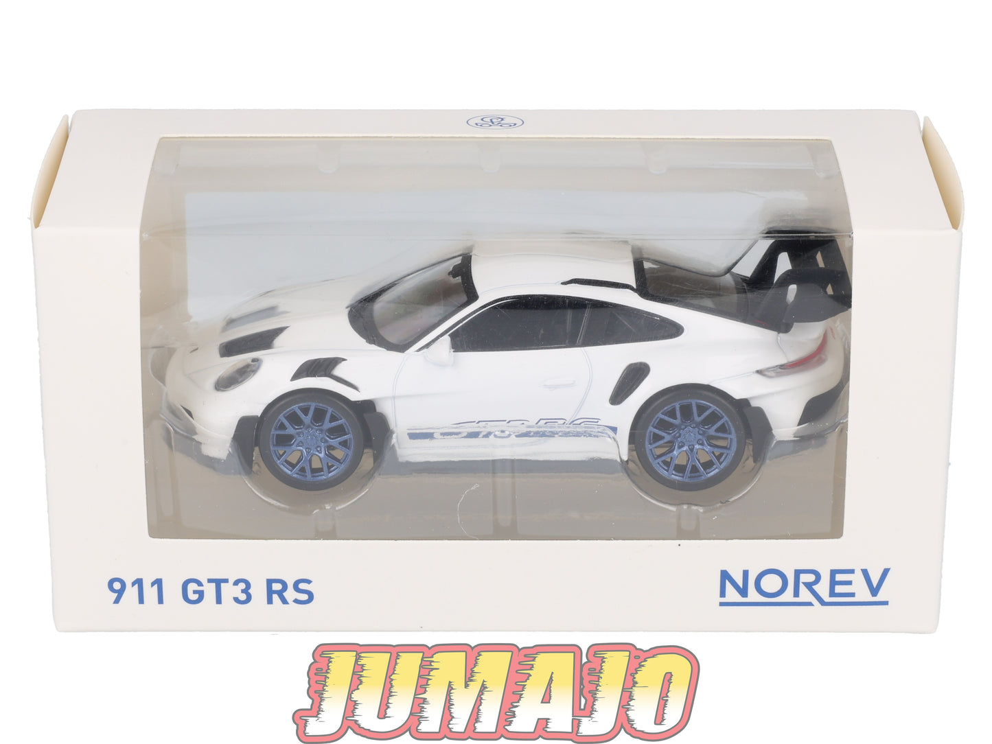 JC28 Voiture 1/43 JET-CAR NOREV : PORSCHE 911 GT3 RS Blanche