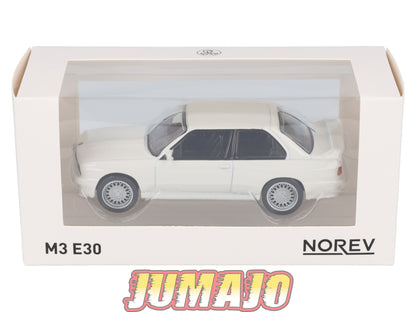 JC2 Voiture 1/43 JET-CAR NOREV : BMW M3 E30 Blanche