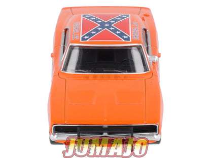 JC34 Voiture 1/43 JET-CAR NOREV : DODGE Charger orange General Lee  #1