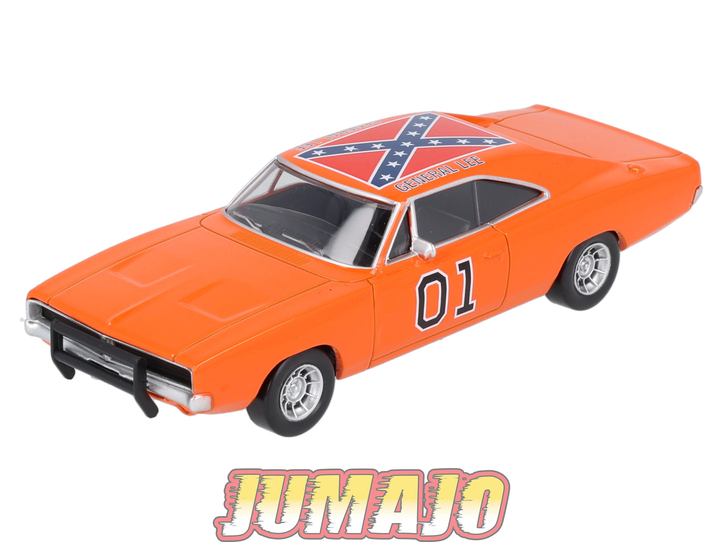 JC34 Voiture 1/43 JET-CAR NOREV : DODGE Charger orange General Lee  #1