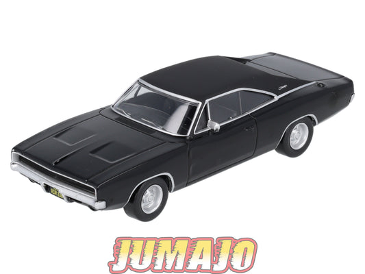 JC35 Voiture 1/43 JET-CAR NOREV : DODGE Charger noire