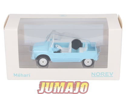 JC37 Voiture 1/43 JET-CAR NOREV : CITROEN Mehari bleue