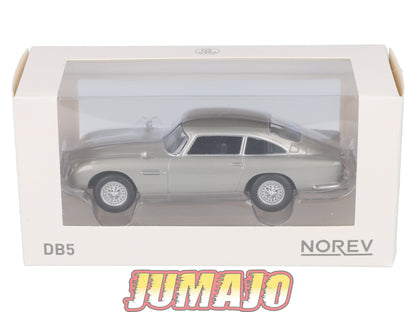 JC38 Voiture 1/43 JET-CAR NOREV : ASTON MARTIN DB5 grise