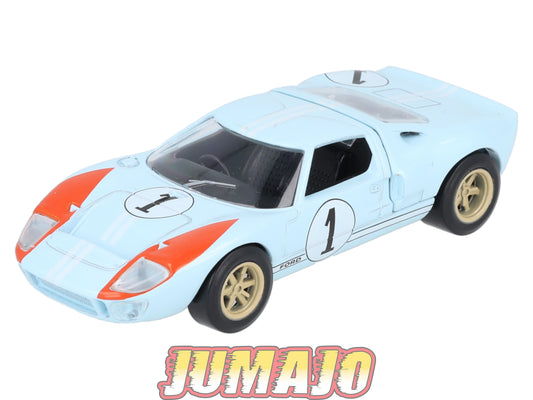 JC4 Voiture 1/43 JET-CAR NOREV : FORD GT40 #1 Bleue