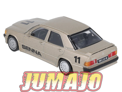 JC50 Voiture 1/43 JET-CAR NOREV : MERCEDES 190E 2.3 #11 Senna