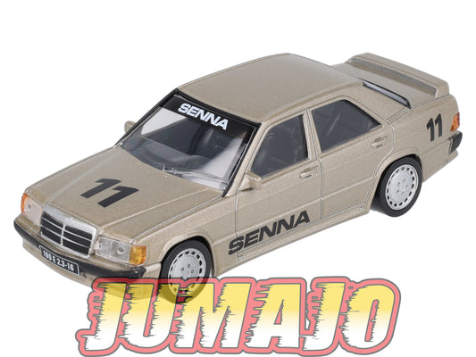 JC50 Voiture 1/43 JET-CAR NOREV : MERCEDES 190E 2.3 #11 Senna