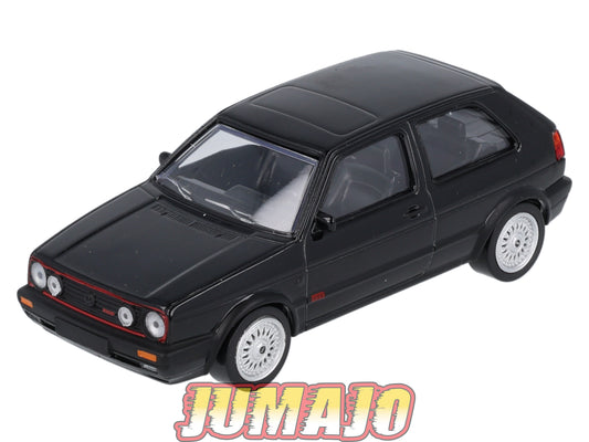 JC5 Voiture 1/43 JET-CAR NOREV : VOLKSWAGEN Golf II GTI G60 noire 1990