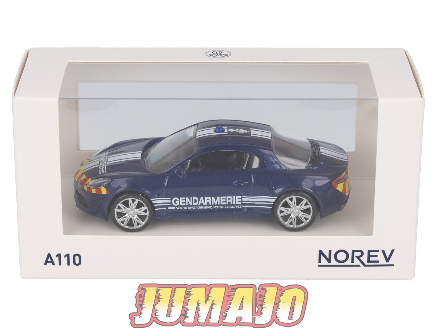 JC60 Voiture 1/43 JET-CAR NOREV RENAULT Alpine A110 Gendarmerie