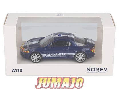 JC60 Voiture 1/43 JET-CAR NOREV RENAULT Alpine A110 Gendarmerie
