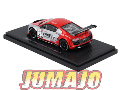 JPC13 voiture 1/43 EBBRO JAPON : AUDI R8 LMS Hitotsuyama racing 2011 #21