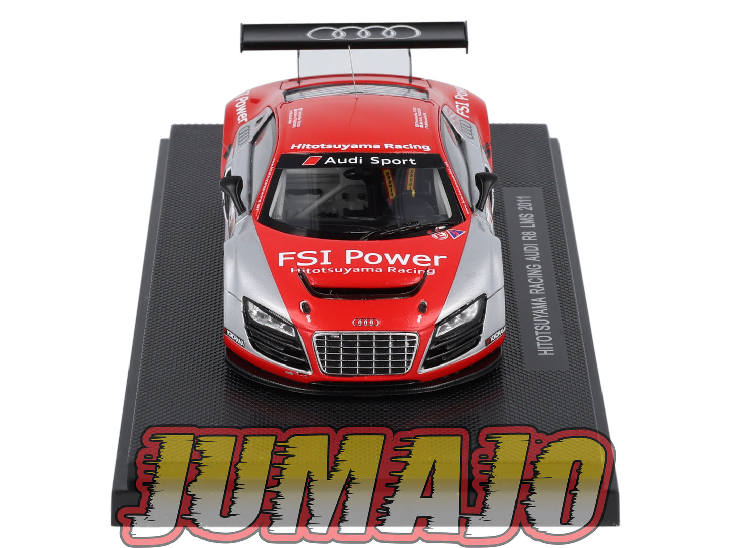 JPC13 voiture 1/43 EBBRO JAPON : AUDI R8 LMS Hitotsuyama racing 2011 #21