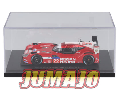 JPC18 voiture 1/43 EBBRO JAPON : NISSAN GT-R Nismo 2015 24H Mans #22