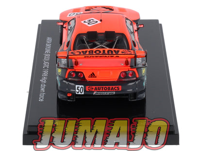 JPC19 voiture 1/43 EBBRO JAPON : NISSAN Arta Skyline R33 JGTC 1998 #50 High down face