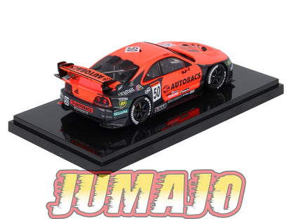 JPC19 voiture 1/43 EBBRO JAPON : NISSAN Arta Skyline R33 JGTC 1998 #50 High down face