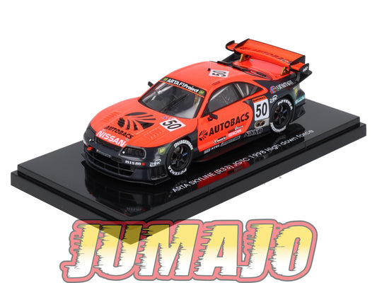 JPC19 voiture 1/43 EBBRO JAPON : NISSAN Arta Skyline R33 JGTC 1998 #50 High down face