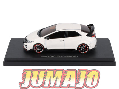 JPC1 voiture 1/43 EBBRO JAPON : HONDA Civic Type R Concept 2014