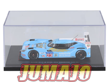 JPC20 voiture 1/43 EBBRO JAPON : NISSAN GT-R LM Nismo #23 2015 Manchester city