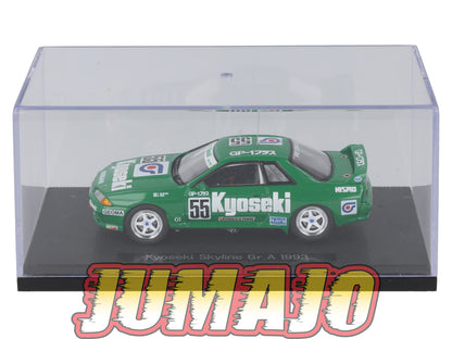 JPC21 voiture 1/43 EBBRO JAPON : NISSAN Skyline Kyoseki Gr. A 1993 #55