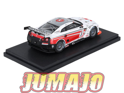 JPC23 voiture 1/43 EBBRO JAPON : NISSAN GT-R GT1 2010 #3 Swiss Racing team