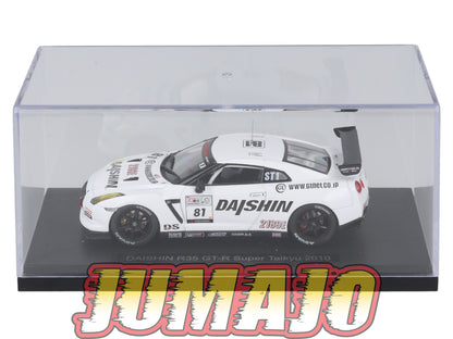 JPC24 voiture 1/43 EBBRO JAPON : NISSAN Daishin R35 GT-R Super Taikyu 2010 #81