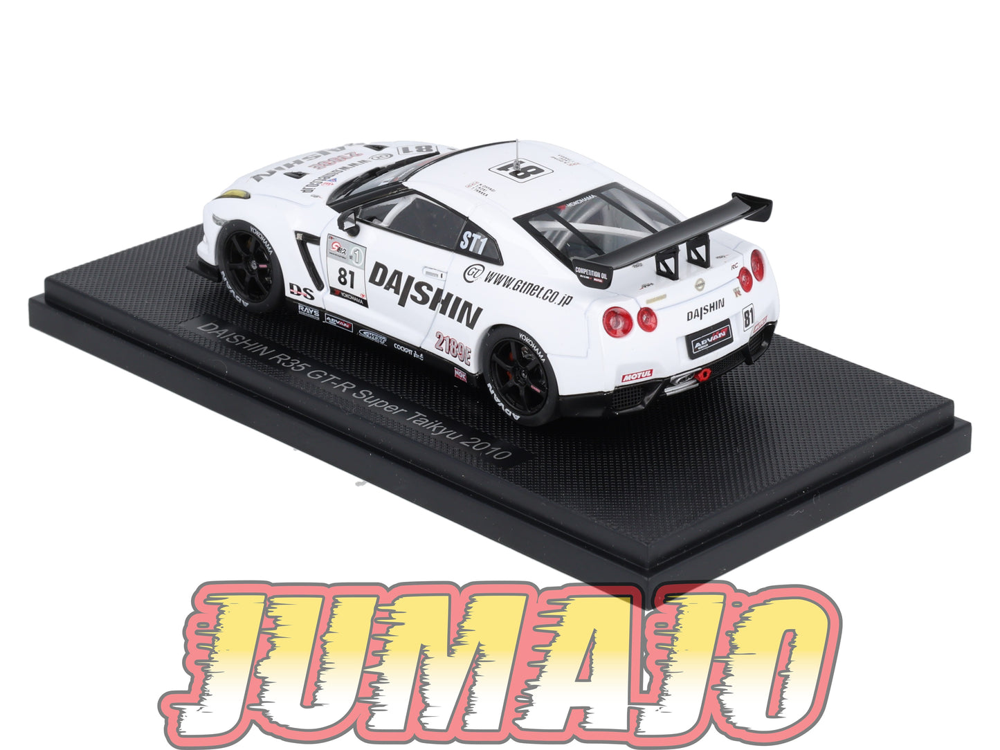 JPC24 voiture 1/43 EBBRO JAPON : NISSAN Daishin R35 GT-R Super Taikyu 2010 #81