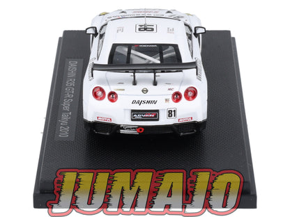 JPC24 voiture 1/43 EBBRO JAPON : NISSAN Daishin R35 GT-R Super Taikyu 2010 #81