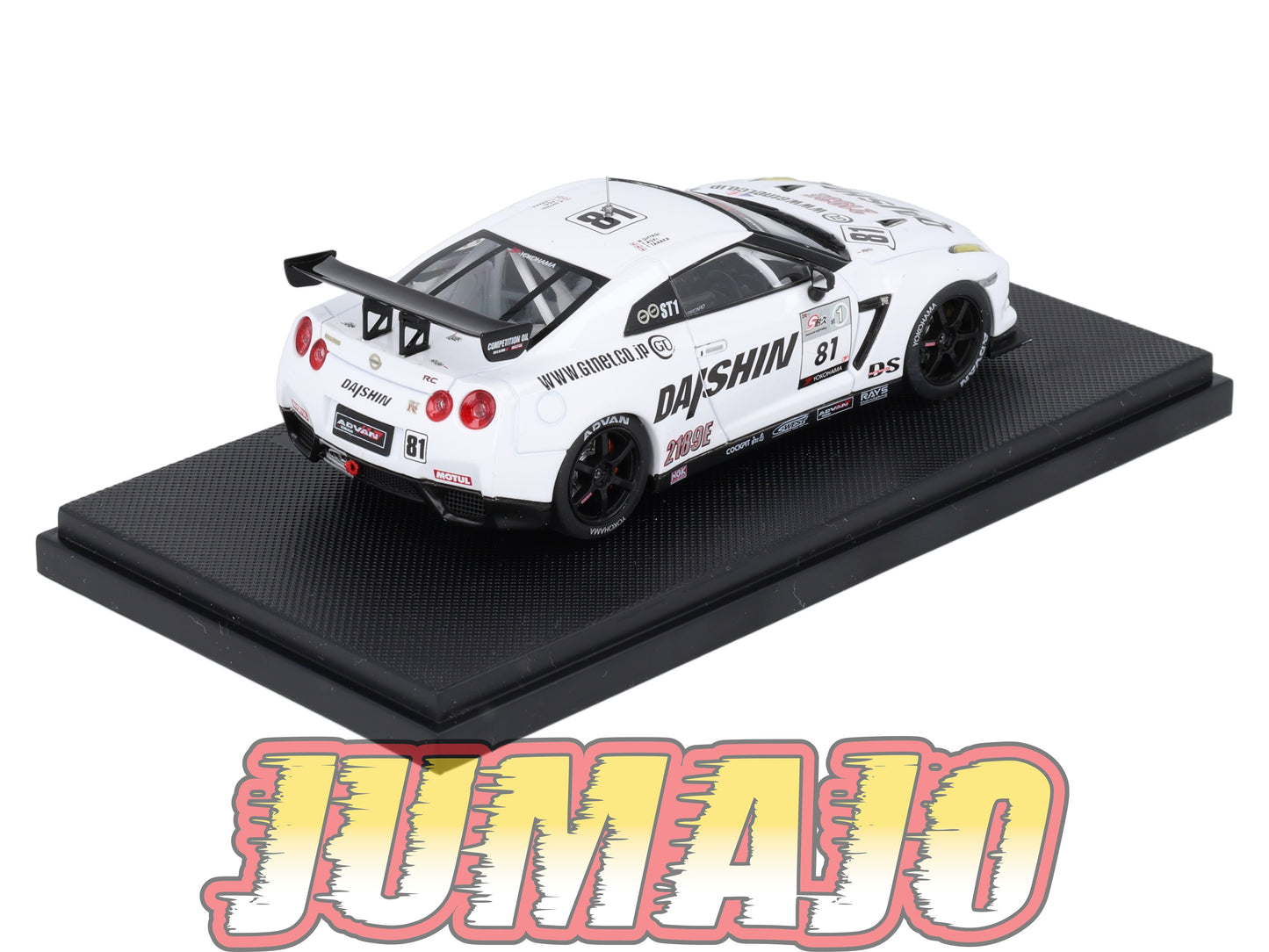 JPC24 voiture 1/43 EBBRO JAPON : NISSAN Daishin R35 GT-R Super Taikyu 2010 #81