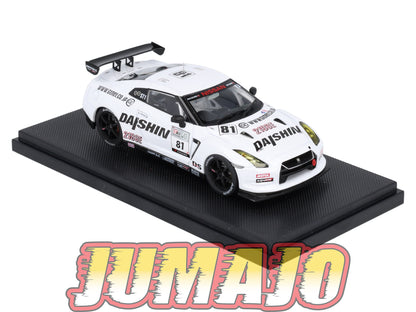 JPC24 voiture 1/43 EBBRO JAPON : NISSAN Daishin R35 GT-R Super Taikyu 2010 #81