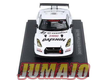 JPC24 voiture 1/43 EBBRO JAPON : NISSAN Daishin R35 GT-R Super Taikyu 2010 #81