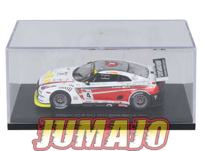 JPC25 voiture 1/43 EBBRO JAPON : NISSAN GT-R GT1 2010 #4 Swiss Racing team