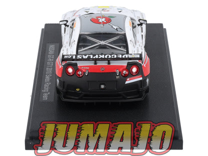 JPC25 voiture 1/43 EBBRO JAPON : NISSAN GT-R GT1 2010 #4 Swiss Racing team