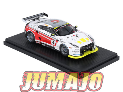 JPC25 voiture 1/43 EBBRO JAPON : NISSAN GT-R GT1 2010 #4 Swiss Racing team