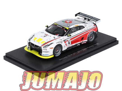 JPC25 voiture 1/43 EBBRO JAPON : NISSAN GT-R GT1 2010 #4 Swiss Racing team