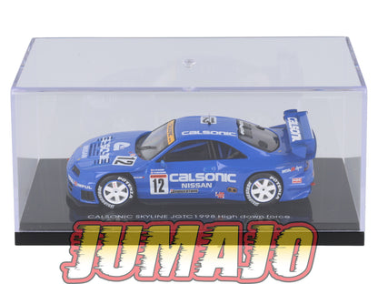 JPC26 voiture 1/43 EBBRO JAPON : NISSAN Calsonic Skyline JGTC 1998 #12 High down force