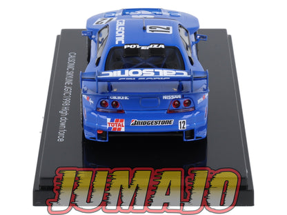 JPC26 voiture 1/43 EBBRO JAPON : NISSAN Calsonic Skyline JGTC 1998 #12 High down force