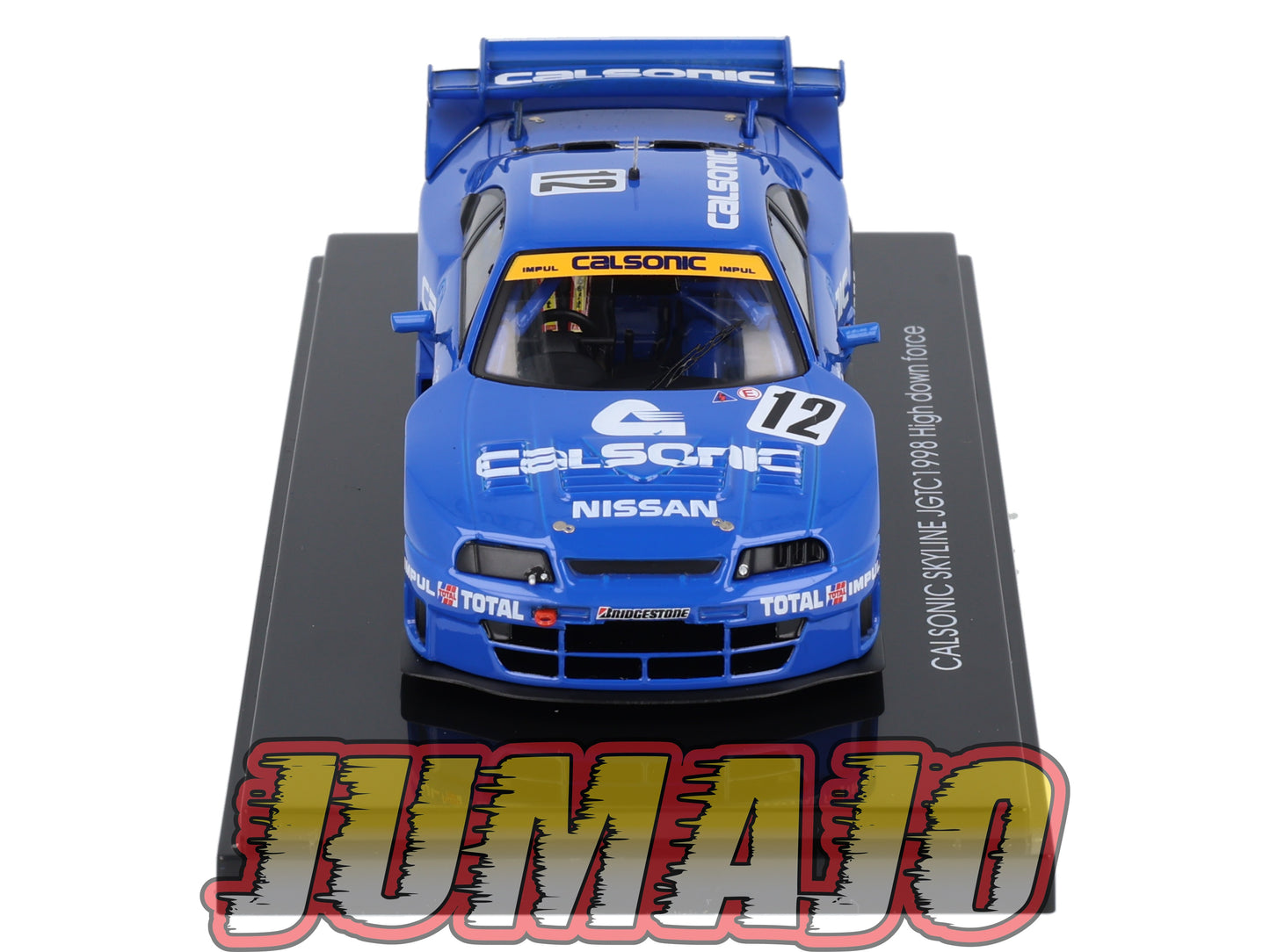 JPC26 voiture 1/43 EBBRO JAPON : NISSAN Calsonic Skyline JGTC 1998 #12 High down force