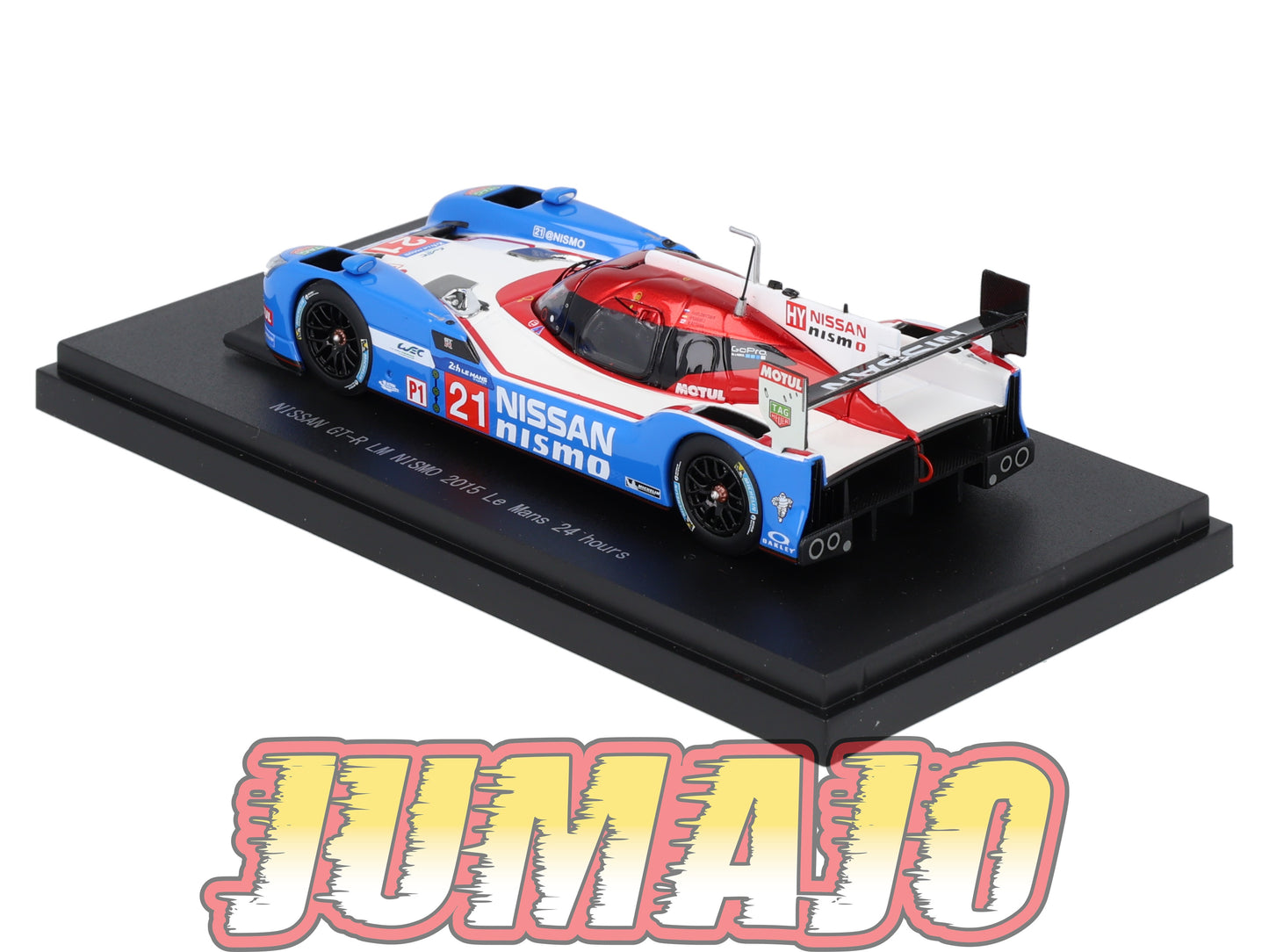 JPC5 voiture 1/43 EBBRO JAPON : NISSAN GT-R LM Nismo 2015 24H Mans #21