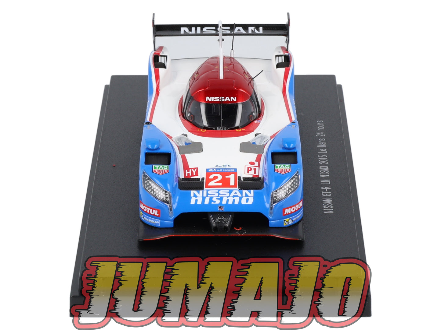 JPC5 voiture 1/43 EBBRO JAPON : NISSAN GT-R LM Nismo 2015 24H Mans #21