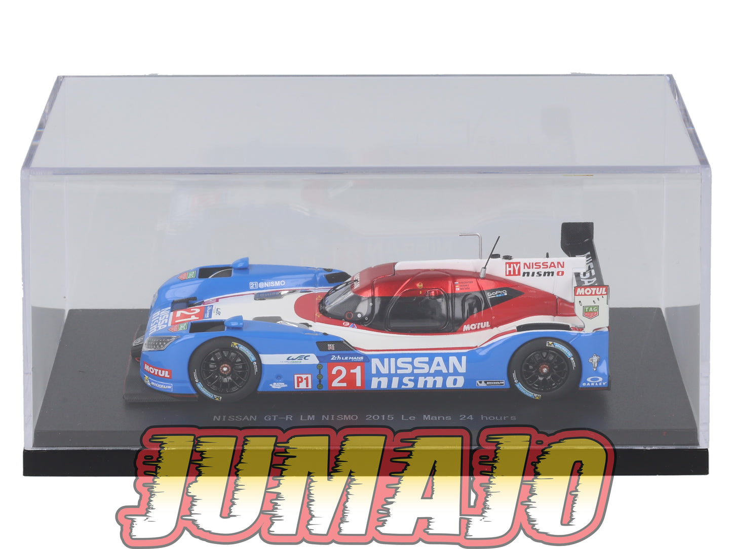 JPC5 voiture 1/43 EBBRO JAPON : NISSAN GT-R LM Nismo 2015 24H Mans #21