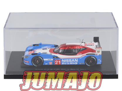 JPC5 voiture 1/43 EBBRO JAPON : NISSAN GT-R LM Nismo 2015 24H Mans #21