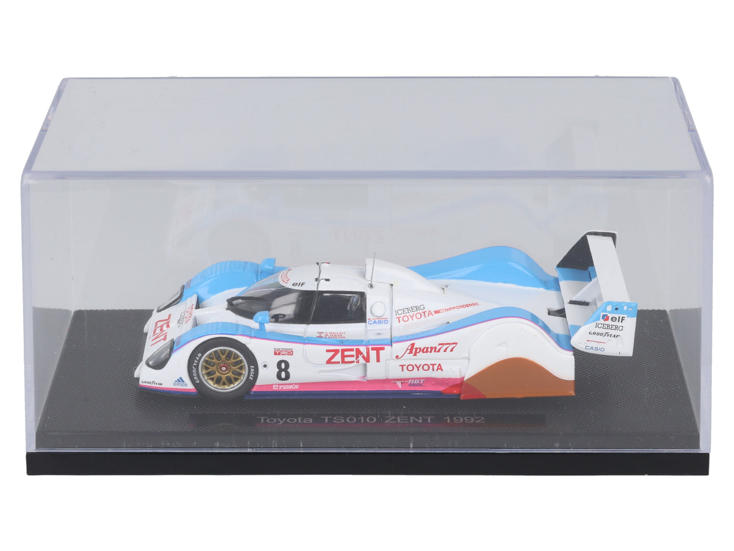 JPC6 voiture 1/43 EBBRO JAPON : 24H Mans TOYOTA TS010 Zent 1992