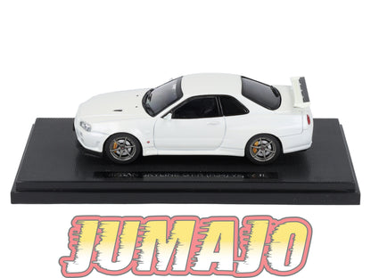 JPC7 voiture 1/43 EBBRO JAPON : NISSAN Skyline GT-R R34 Vspec II