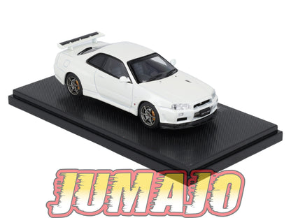 JPC7 voiture 1/43 EBBRO JAPON : NISSAN Skyline GT-R R34 Vspec II