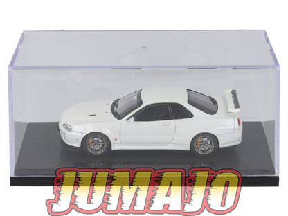 JPC7 voiture 1/43 EBBRO JAPON : NISSAN Skyline GT-R R34 Vspec II