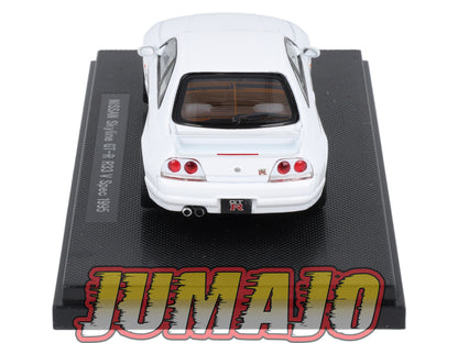 JPC9 voiture 1/43 EBBRO JAPON : NISSAN Skyline GT-R R33 V Spec 1995